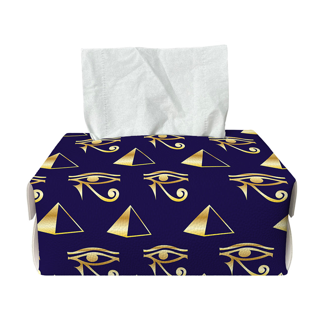 Egypt Eye Of Horus Pattern Print Rectangle Tissue Box Cover