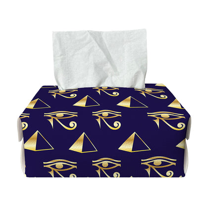 Egypt Eye Of Horus Pattern Print Rectangle Tissue Box Cover