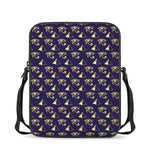 Egypt Eye Of Horus Pattern Print Rectangular Crossbody Bag