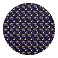 Egypt Eye Of Horus Pattern Print Round Blanket