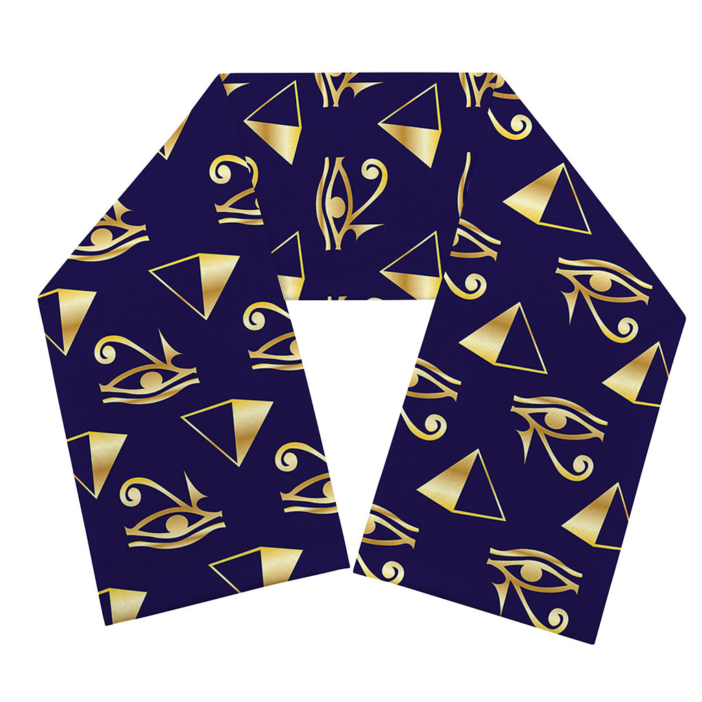 Egypt Eye Of Horus Pattern Print Scarf