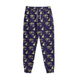 Egypt Eye Of Horus Pattern Print Sweatpants