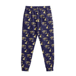Egypt Eye Of Horus Pattern Print Sweatpants