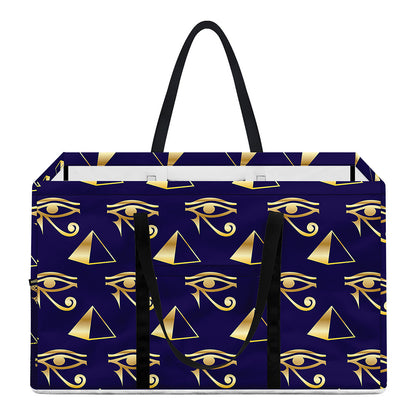 Egypt Eye Of Horus Pattern Print Utility Tote Bag