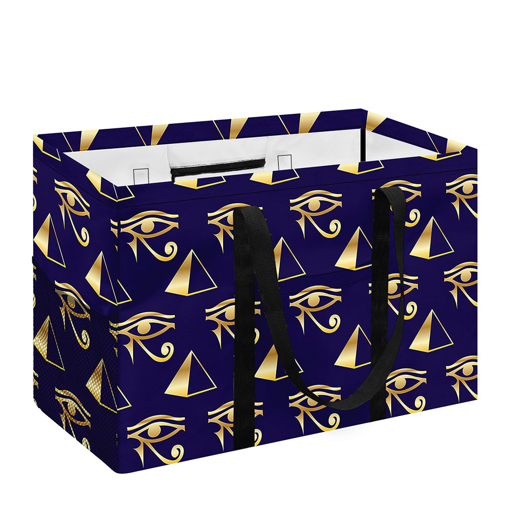 Egypt Eye Of Horus Pattern Print Utility Tote Bag