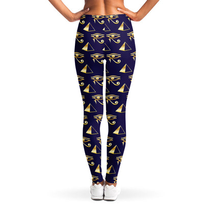 Egypt Eye Of Horus Pattern Print Women's Leggings
