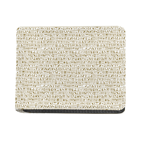 Egypt Hieroglyphs Pattern Print Bifold Wallet