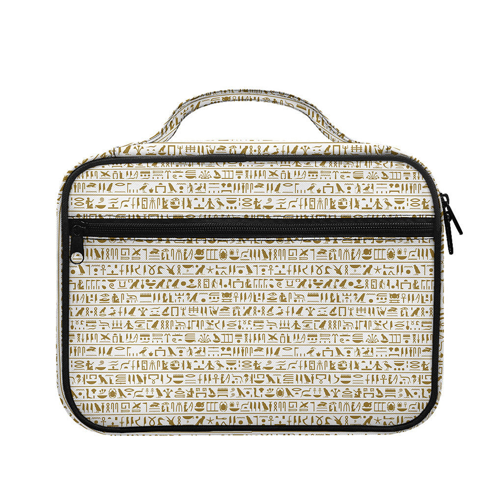 Egypt Hieroglyphs Pattern Print Briefcase Bible Bag