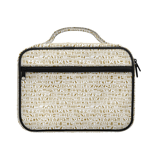Egypt Hieroglyphs Pattern Print Briefcase Bible Bag