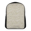 Egypt Hieroglyphs Pattern Print Casual Backpack