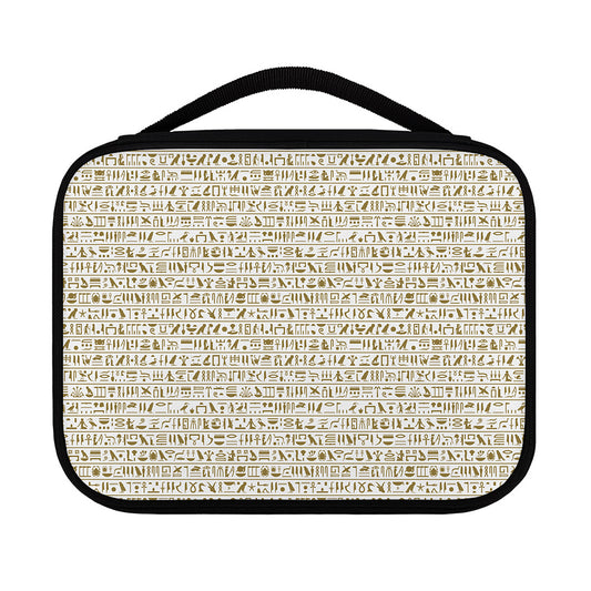 Egypt Hieroglyphs Pattern Print Classic Bible Case