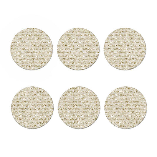 Egypt Hieroglyphs Pattern Print Coaster Set