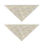 Egypt Hieroglyphs Pattern Print Dog Bandana