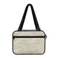 Egypt Hieroglyphs Pattern Print Double Strap Bible Bag