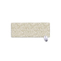Egypt Hieroglyphs Pattern Print Extended Mouse Pad