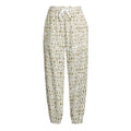 Egypt Hieroglyphs Pattern Print Fleece Lined Knit Pants