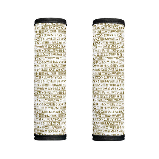 Egypt Hieroglyphs Pattern Print Handle Covers