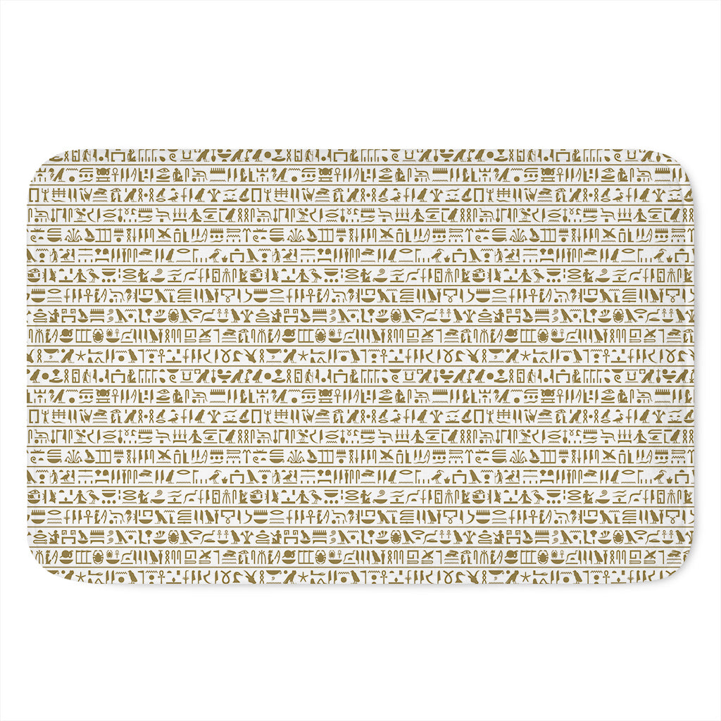 Egypt Hieroglyphs Pattern Print Indoor Door Mat
