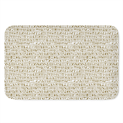 Egypt Hieroglyphs Pattern Print Indoor Door Mat
