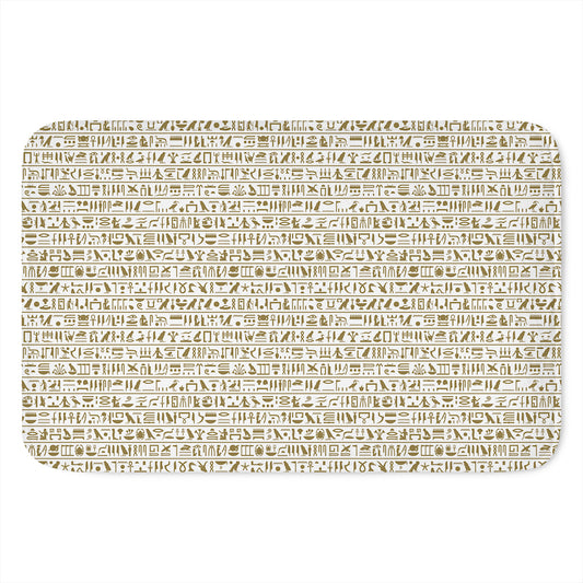 Egypt Hieroglyphs Pattern Print Indoor Door Mat