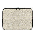 Egypt Hieroglyphs Pattern Print Laptop Sleeve