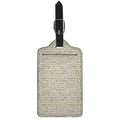 Egypt Hieroglyphs Pattern Print Luggage Tag