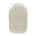 Egypt Hieroglyphs Pattern Print Mesh Laundry Hamper