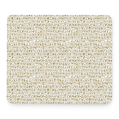 Egypt Hieroglyphs Pattern Print Mouse Pad