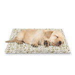 Egypt Hieroglyphs Pattern Print Pet Cooling Mat Cover