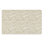 Egypt Hieroglyphs Pattern Print Polyester Doormat