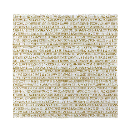 Egypt Hieroglyphs Pattern Print Silk Bandana