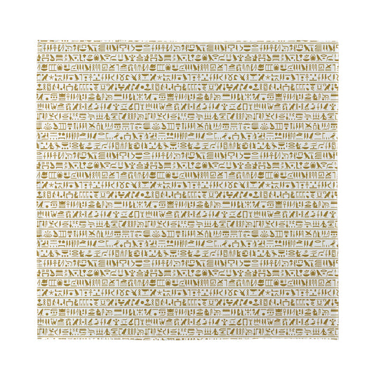 Egypt Hieroglyphs Pattern Print Silk Bandana