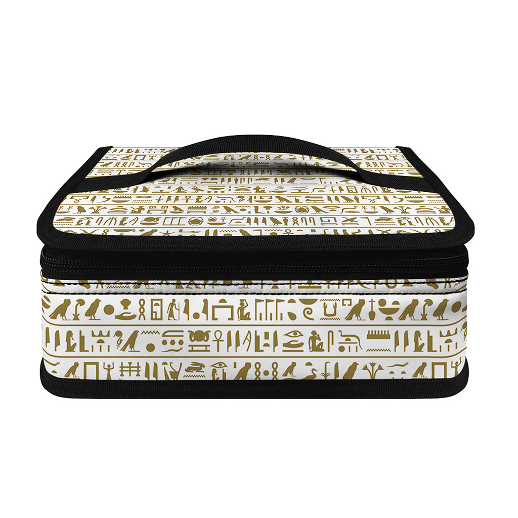 Egypt Hieroglyphs Pattern Print Small Lunch Bag