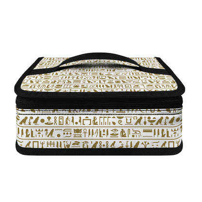 Egypt Hieroglyphs Pattern Print Small Lunch Bag