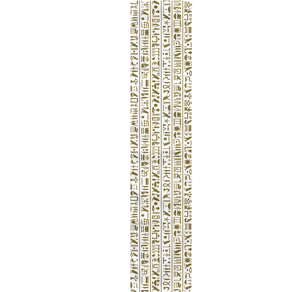 Egypt Hieroglyphs Pattern Print Table Runner