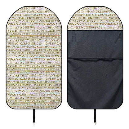 Egypt Hieroglyphs Pattern Print Waterproof Car Seat Cover
