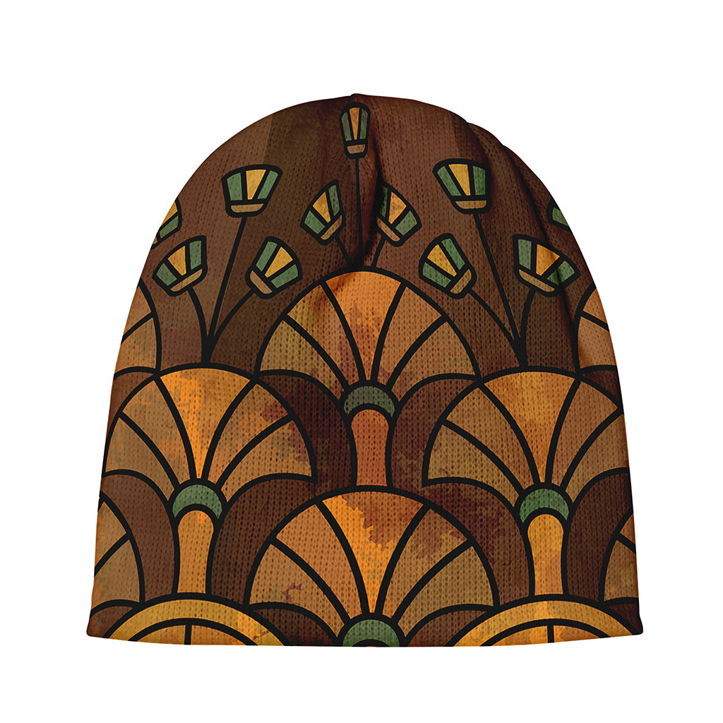 Egyptian Ethnic Pattern Print Beanie