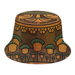Egyptian Ethnic Pattern Print Bucket Hat