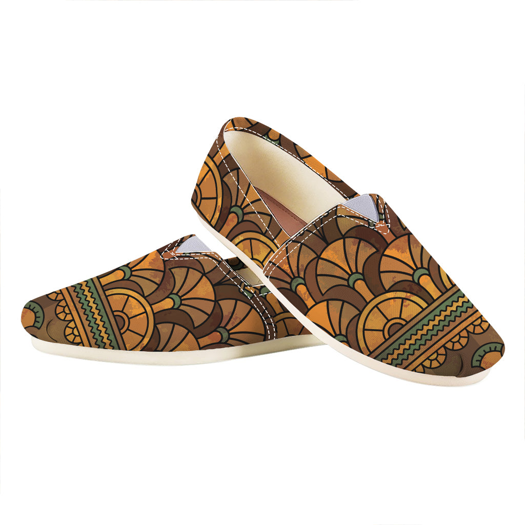Egyptian Ethnic Pattern Print Casual Shoes