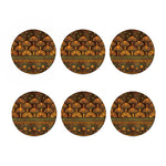 Egyptian Ethnic Pattern Print Coaster Set