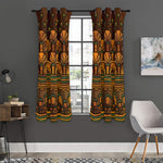 Egyptian Ethnic Pattern Print Curtain