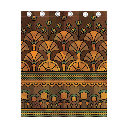 Egyptian Ethnic Pattern Print Curtain