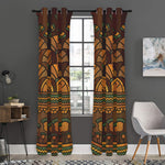 Egyptian Ethnic Pattern Print Curtain
