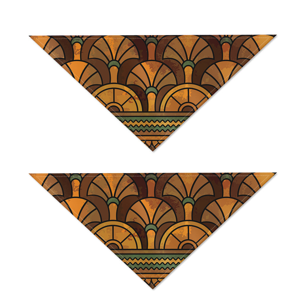 Egyptian Ethnic Pattern Print Dog Bandana