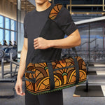 Egyptian Ethnic Pattern Print Gym Bag