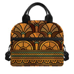 Egyptian Ethnic Pattern Print Insulated Lunch Bag