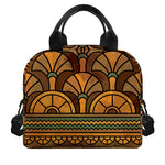 Egyptian Ethnic Pattern Print Insulated Lunch Bag