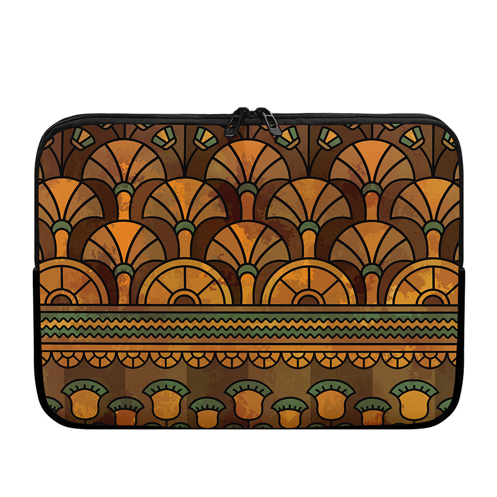 Egyptian Ethnic Pattern Print Laptop Sleeve