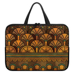 Egyptian Ethnic Pattern Print Laptop Sleeve With Handle