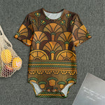 Egyptian Ethnic Pattern Print Men's Bodysuit